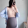 煦凜【日本】孕婦打底褲外穿不勒肚子鯊魚褲托腹褲子小個(gè)子孕期秋冬裝 6175黑色 春秋款【建議20-30°C】無調(diào)節(jié)帶 M 【適合90-125斤】 曬單實(shí)拍圖