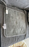 彩虹 發(fā)熱坐墊辦公室取暖插電發(fā)熱椅墊暖身三檔調(diào)溫法蘭絨面料 曬單實(shí)拍圖
