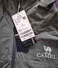 駱駝（CAMEL）戶外服單層沖鋒衣防水外套TR157幻影黑男女款M 曬單實(shí)拍圖