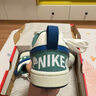 NIKE 耐克男女休閑板鞋COURT BOROUGH兒童運(yùn)動(dòng)鞋時(shí)尚小白鞋青少年大童 曬單實(shí)拍圖