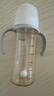 貝親奶瓶PPSU吸管奶瓶重力球奶瓶寬口徑帶把手自然離乳系列 330ml 12月以上 曬單實拍圖