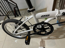大行（DAHON）折疊自行車(chē)16英寸YUKI超輕迷你便攜男女式通勤單車(chē)KT610 白色  曬單實(shí)拍圖