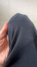 海瀾之家（HLA）休閑褲男款輕商務(wù)時(shí)尚直筒褲子男夏季送男友送爸爸 黑色86 4XL 195/100A 推薦189~202斤 曬單實(shí)拍圖