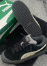 彪馬（PUMA）【面包鞋】經(jīng)典復古滑板鞋男女撞色休閑鞋SUEDE XL399099 黑色-迷霧灰-大理石灰-02 37 曬單實(shí)拍圖