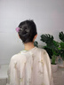 LANSILL牡丹花u型流蘇發(fā)簪女新中式氣質(zhì)盤(pán)發(fā)發(fā)釵古風(fēng)高級感旗袍發(fā)飾簪子 F3474紫色牡丹花發(fā)簪 曬單實(shí)拍圖