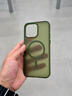 巴蒂尼 高級感松針綠磨砂磁吸殼適用iPhone17手機殼新款蘋(píng)果16promax全包防摔15pro小眾簡(jiǎn)約14男女13硅膠 行李箱磨砂磁吸殼-深灰色 iPhone 17 Pro 曬單實(shí)拍圖