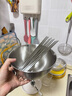 NITORI宜得利家居 家用廚房餐具筷子拼接不銹鋼筷可用于洗碗機 不銹鋼筷 5雙組 曬單實(shí)拍圖