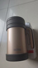 膳魔師（THERMOS）保溫杯子500ml不銹鋼帶茶漏商務(wù)辦公馬克咖啡泡茶杯TCMF-501 GL 曬單實(shí)拍圖