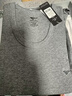 七匹狼保暖內(nèi)衣男士秋衣秋褲男純棉100%純棉薄款襯衣襯褲打底棉毛衫套裝 圓領 藏青 (100%純棉抗菌) XL (175) 推薦體重130-150斤 曬單實拍圖