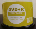 錸德(ARITA) e時代系列 DVD+R 16速4.7G 空白光盤/光碟/刻錄盤 桶裝50片 曬單實拍圖