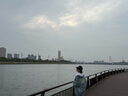 初語(yǔ)純棉中長(cháng)款寬松牛仔外套女2025秋季新款搖滾靜酷開(kāi)衫 青藍色 M 曬單實(shí)拍圖