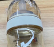 bebebus鉆光奶瓶6-10個月300ml寶寶ppsu偏心仿母乳防脹氣防嗆重力球奶瓶 曬單實(shí)拍圖