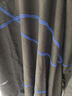 NORYBRAND 24FW圓弧哈蘇線(xiàn)竹節棉跑步透氣長(cháng)袖 運動(dòng)防曬隔熱T恤 墨綠灰 L 曬單實(shí)拍圖