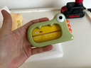 babycare嬰兒洗澡水溫計兒童寶寶洗澡測水溫家用洗澡溫度計小恐龍 莫斯綠 曬單實(shí)拍圖