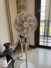 美的（Midea）【颶風(fēng)節(jié)能】七葉柔風(fēng)立式電風(fēng)扇/家用輕音落地扇/臺(tái)式小型風(fēng)扇/大風(fēng)力遙控定時(shí)搖頭風(fēng)扇 SAH35BSJ 曬單實(shí)拍圖