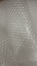 LINGS 全新透明PE材質(zhì)氣泡膜35CM*70M 打包泡沫泡泡紙大卷塑料包裝膜泡沫防震保護 約3.4斤 曬單實拍圖