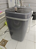 VCJ迷你洗衣機(jī)小型家用半自動(dòng)單桶內(nèi)衣內(nèi)褲洗襪子神器宿舍出租房嬰兒內(nèi)衣褲洗衣機(jī)  曬單實(shí)拍圖
