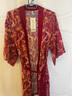 黛安芬/Triumph極絲居家真絲V領(lǐng)家居服舒適紅品睡袍女H000161/H000186 H000186（長款睡袍）節(jié)日紅-R9 均碼 曬單實(shí)拍圖