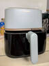 飛利浦（PHILIPS）家用多功能空氣炸鍋 透明可視化免翻面 金屬內(nèi)腔 大容量5升 燉烤炸焗一體 七夕禮物 HD9455 曬單實拍圖