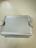 卡扣茶葉鐵盒鐵罐鳳梨酥糕點(diǎn)包裝盒馬口鐵金屬雙搭扣收納鐵盒 145*110*55mm銀色空盒 1個(gè) 曬單實(shí)拍圖