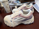 FILA 斐樂(lè )官方征峰者女子老爹鞋2025年復古休閑運動(dòng)鞋女鞋 曬單實(shí)拍圖