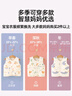 婧麒（JOYNCLEON）嬰兒馬甲秋冬純棉保暖護肚內搭夾棉寶寶三層加厚背心  Jwc200689 曬單實(shí)拍圖