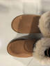 UGG冬季女士舒適保暖休閑經(jīng)典迷你短靴雪地靴1158262CHE|栗色37 曬單實(shí)拍圖