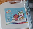得力（deli）24色可水洗水彩筆易握粗三角學(xué)生兒童涂色顏色馬克筆畫(huà)筆套裝文具女孩兒童禮物學(xué)生開(kāi)學(xué)禮物 曬單實(shí)拍圖