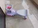babycare扭扭車(chē) 溜溜車(chē) 寶寶搖擺車(chē)男女 兒童平衡車(chē)3歲以上 靜音輪 【騎溜組合】紐奇路紫+三輪車(chē)白 曬單實(shí)拍圖