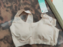 babycare哺乳文胸孕婦內衣胸罩聚攏有型無(wú)鋼圈透氣產(chǎn)后喂奶 白桃冰淇淋L碼 曬單實(shí)拍圖