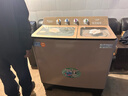 三峽勁霸【純銅電機】大容量半自動(dòng)洗衣機家用老式大容量雙缸雙桶商用酒店賓館被子毛毯四件套以舊換新 30公斤升級鋼波輪【9秒強洗+雙鋼桶+純銅電機】 曬單實(shí)拍圖