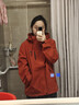 鴨鴨（YAYA）王一博同款冰殼沖鋒衣羽絨服女新款三合一戶外三防男短款外套HY 青光黑色 L (175) 曬單實(shí)拍圖
