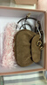 CHARLES&KEITH25冬新品翻蓋式絨面單肩包掛小豬包CK2-20671821-1 Mocha Brown摩卡棕 S 曬單實(shí)拍圖