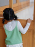 LUSON小O寶Okids童裝寶寶針織馬甲女秋季2025新款女童百搭洋氣吊帶背心 曬單實(shí)拍圖