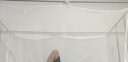 紅蜻蜓蚊帳學(xué)生宿舍0.9x1.9米單人床遮光全包圍上下鋪通用一體式伸縮 白色-網(wǎng)紗款【符合新校規】 0.9m*1.9m*1.2m 上下鋪通用高伸縮支架 曬單實(shí)拍圖