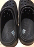 卡駱馳（crocs）經(jīng)典云朵Clog女沙灘洞洞鞋涼拖鞋206750 206750-001  38  曬單實(shí)拍圖