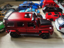 赟婭奔馳大G800大號合金仿真越野車(chē)玩具模型巴博斯送男生新年生日禮物 1:24奔馳G800【熾焰紅】 曬單實(shí)拍圖