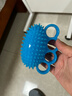軟刺握力球康復訓練器材握力器彈力球握力圈刺球 藍色 曬單實(shí)拍圖
