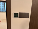 施耐德電氣 三開(kāi)單控開(kāi)關(guān)16A 暗裝墻壁86型開(kāi)關(guān)插座面板 珍鉑系列 絲絨白色 曬單實(shí)拍圖