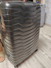 新秀麗（Samsonite）PROXIS鎧甲時(shí)尚拉桿箱登機箱托運行李箱CW6超輕塑料/KO2鋁合金箱CW6塑料箱黑色 拉鏈28寸 曬單實(shí)拍圖