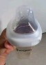 HEGEN海格恩奶瓶PPSU防脹氣防嗆仿母乳原裝進口白色240ml新生兒3-6個月 曬單實拍圖