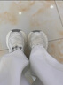 啄木鳥(niǎo)老爹鞋女2025春秋新款超輕軟底網(wǎng)透氣運動(dòng)休閑鞋超火厚底 米白色 37 曬單實(shí)拍圖