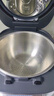 美的（Midea）電飯煲電飯鍋0涂層風(fēng)動(dòng)稻香4升4-5人無(wú)涂層 IH加熱不銹鋼內膽家用多功能米飯鍋MB-HS453S國家補貼 曬單實(shí)拍圖