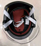 綠源（Luyuan）電動(dòng)車(chē)頭盔電瓶車(chē)3c認證摩托車(chē)頭盔女男通用四季盔半盔防曬安全帽 卡其色-大眼精靈-透明短鏡 【不帶護耳】 曬單實(shí)拍圖