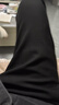 森馬（Semir）休閑褲男三防軟殼褲加絨直筒褲2025冬季長(cháng)褲通勤基礎109725127101 曬單實(shí)拍圖