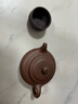 藏壺天下 宜興純手工紫砂壺原礦名家紫砂茶具小容量泡茶壺仿古壺 紫泥 220ml 曬單實(shí)拍圖