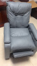 銳例單人沙發(fā)電競沙發(fā)椅太空電腦椅子網(wǎng)吧宿舍懶人沙發(fā)休閑家用老板椅 深灰色【三防科技布+腳踏】 【靠背五檔可調節】【固定款】 曬單實(shí)拍圖