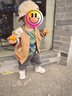 優(yōu)衣庫【驚喜價】嬰幼兒寶寶圓領(lǐng)T恤/長袖恐龍印花圖案479658 53 草綠色 90 曬單實拍圖