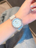 歌莉侑（GCCLIYO）手表女學(xué)生簡(jiǎn)約高顏值小清新初高中生帶日歷考試專(zhuān)用石英女士腕表 冰嶼蝴蝶【奶杏禮盒】 曬單實(shí)拍圖
