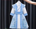 雷姆汀男童漢服春秋小少爺古風(fēng)國學(xué)服裝唐裝小童寶寶漢服夏季漢服兒童男 魚(yú)躍龍門(mén)男款(四件套) 120 cm(加購優(yōu)先發(fā)) 曬單實(shí)拍圖